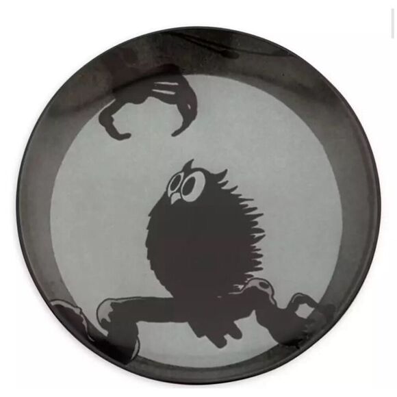 Disney The Skeleton Dance and The Haunted House Scary Ceramic Plate Set Of 4-NIB - Picture 7 of 11